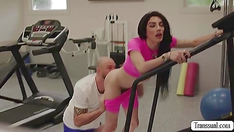 Tight and wet brunette gets her ass nailed with passion