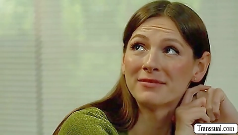 Guy fups shemale anal and bareback with his big dick