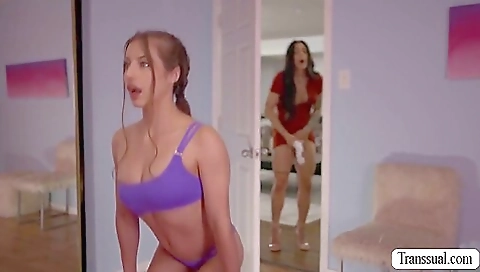 Tattooed blonde milf has a great time with her boss