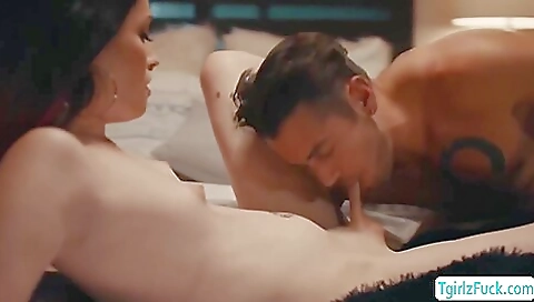 Brunette with a huge ass is getting fucked and pounded