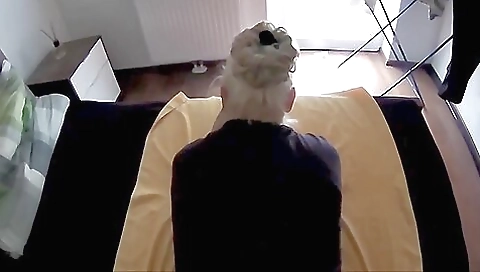 Mature shemale gets fucked and drilled deeply by a young man