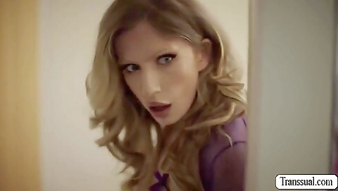 Hot blonde girl is getting fucked by her friend in her anal